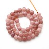 Natural Quartz Beads Strands G-N355-8mm-42-2