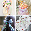 3 Rolls 3 Colors Fishtail Yarn Iridescent Ribbon for Bowknot Making OCOR-TA0004-11B-7