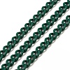 Spray Painted 304 Stainless Steel Curb Chains STAS-B067-05B-07-1