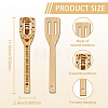 6Pcs Bamboo Spoons & Knifes & Forks AJEW-WH0411-024-3