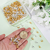 400Pcs 2 Colors Alloy Beads FIND-SP0002-37-3