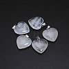 Natural Quartz Crystal Pendants G-G956-B08-FF-1