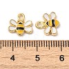 Alloy Enamel Charms X-ENAM-Q507-10G-3