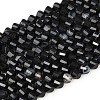 Natural Banded Agate Beads Strands G-P611-C10-01-2