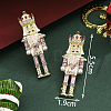 Alloy Enamel Stud Earrings FS-WG7AF48-13-1