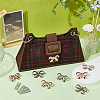 16 Sets 4 Colors Alloy Bowknot Bag Decorative Buckles DIY-UN0008-49-2