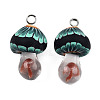 Handmade Polymer Clay Pendants CLAY-N010-065-C03-1