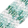 Electroplate Glass Beads Strands EGLA-D300-05-18-1