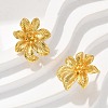 Brass Stud Earrings EJEW-Q015-06G-5