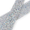 Glitter Resin Hotfix Rhinestone(Hot Melt Adhesive On The Back) OCOR-TA0001-13-4