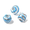 Handmade Gold Sand Enamel Lampwork Beads LAMP-B035-03-3