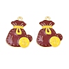 West Cowboy Theme Alloy Enamel Pendants ENAM-L056-01A-02-1