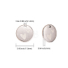 304 Stainless Steel Pendants STAS-CJC0003-48-2