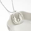 304 Stainless Steel Hollow Pendant Necklaces FS-WGE7531-05-1