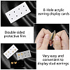15Pcs 3 Colors Acrylic Earring Organizer Display Stands EDIS-WH20015-004-3