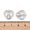 Alloy Rhinestone Pendants FIND-N008-29P-3