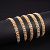 Brass Rhinestone Strass Chains CHC-BC0001-06-6