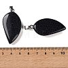 Synthetic Blue Goldstone Pendants GG-CBACB71-05P-11-3