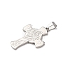 304 Stainless Steel Charms STAS-P421-05P-2