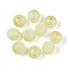 Baking Paint Glass Beads DGLA-N014-8mm-01I-1