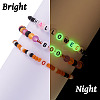 500Pcs 5 Styles Acrylic Beads MACR-TA0001-34-5