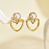 Stainless Steel Stud Earrings OL1768-1-1