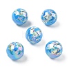 Printing & UV Plating Opaque Acrylic Beads OACR-Z035-05-1