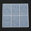 Tarot Cards Silicone Molds DIY-P020-04C-3