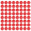 80Pcs Handmade Transparent Lampwork Beads FIND-TAD0001-04D-2