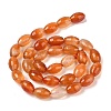 Natural Red Agate Beads Strands G-NH0030-01A-3