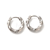 Ion Plating(IP) 304 Stainless Steel Hoop Earrings EJEW-H018-05P-01-1