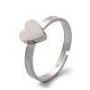 304 Stainless Steel Adjustable Rings for Women RJEW-F169-01P-01-4