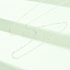 1.5MM 304 Stainless Steel Cable Chain Necklaces SA-CBA4160-21S-3