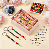 DIY Keychain Kits DIY-MA0007-25-4