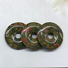 Natural Unakite Pendants G-WH0016-54I-1