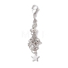 3Pcs 304 Stainless Steel Macrame Pouch Empty Stone Holder Pendant Decorations HJEW-JM04380-02-4