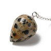 Natural Dalmatian Jasper Dowsing Pendulums G-R492-01S-02-3