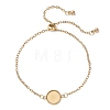 304 Stainless Steel Cable Chain Slider Bracelet Making BJEW-JB12810-01-2