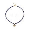 Mixed Natural Gemstone Beaded Necklaces NJEW-JN04226-2
