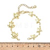 Turtle & Starfish 304 Stainless Steel Bracelets Making AJEW-JB01604-2