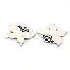 Non-Tarnish 201 Stainless Steel Pendants STAS-Q238-018B-2