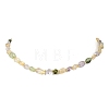 Natural Quartz Beaded Necklaces for Women NJEW-JN06381-4