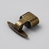 Alloy T Bar Hook Clasps FIND-WH0173-558AB-2