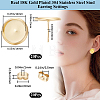 20Pcs 304 Stainless Steel Stud Earring Findings STAS-BBC0009-97D-2