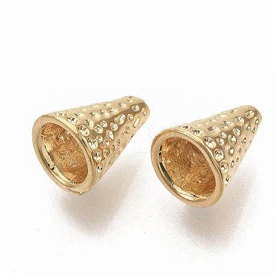 Brass Bead Cones KK-T051-34A-G-NF-1