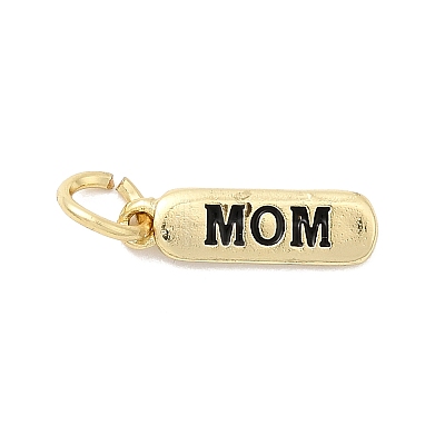 Brass Enamel Charms KK-P338-01G-C01-1