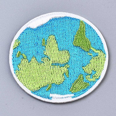 The Earth Appliques X-DIY-S041-115-1