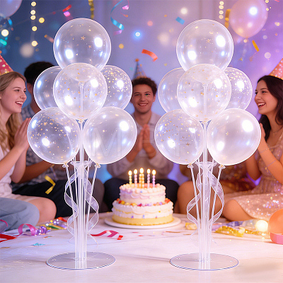Plastic Balloon Clips Holders DIY-WR0005-65A-1