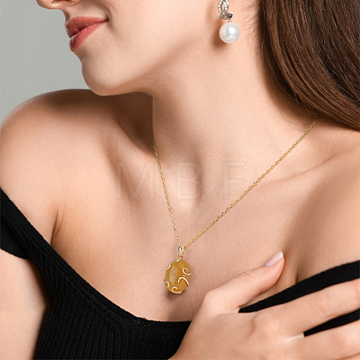 1Pc 925 Sterling Silver Pendant Cabochon Settings STER-BC0004-43G-1