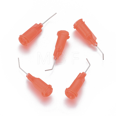 Plastic Fluid Precision Blunt Needle Dispense Tips TOOL-WH0080-04N-1